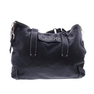 Black Chloe Leather Patsy Tote! Great condition!
